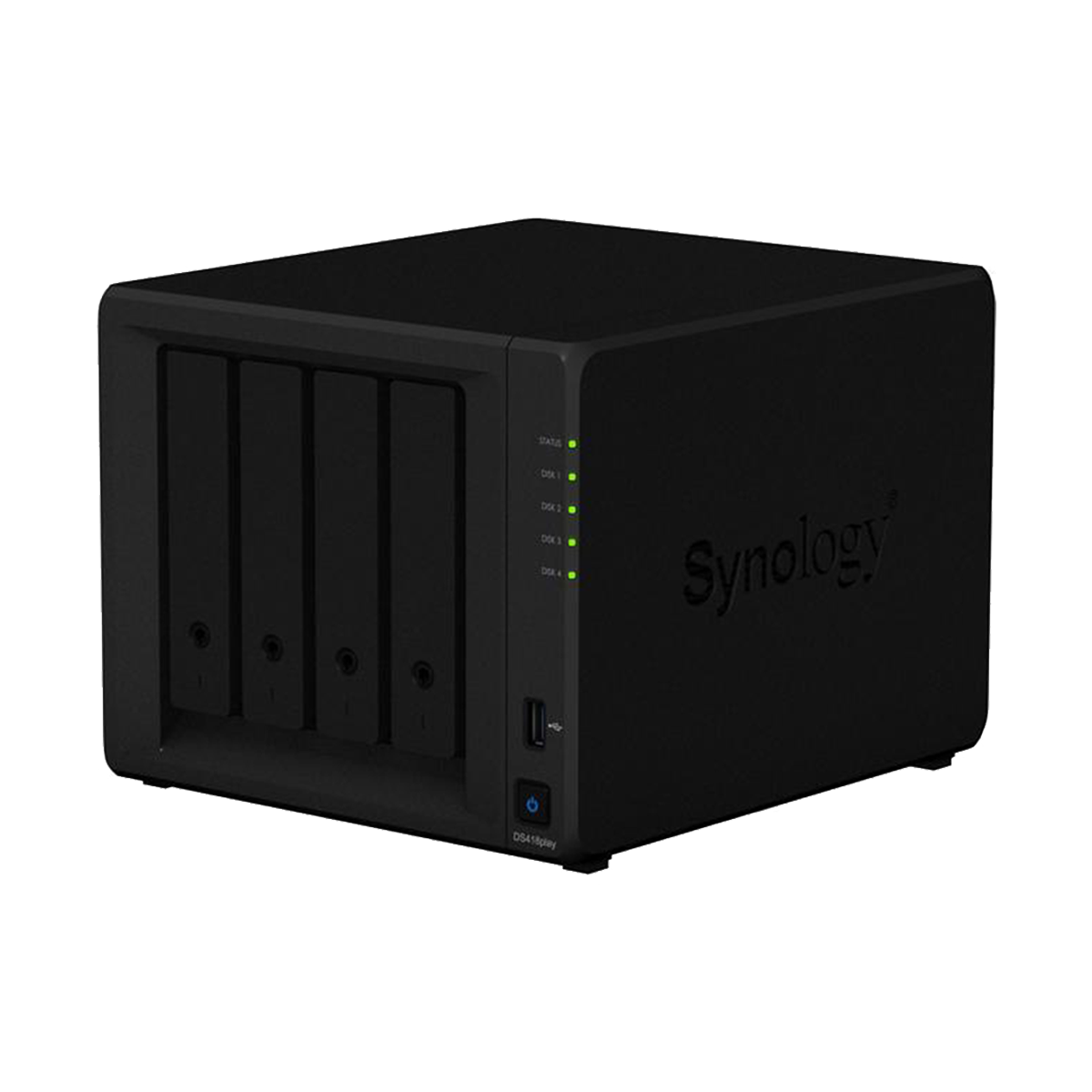 Synology Enclosure 4-BAYS/Intel Celeron J3355/DC 2.0GHz/2GB (DS418PLAY) NAS