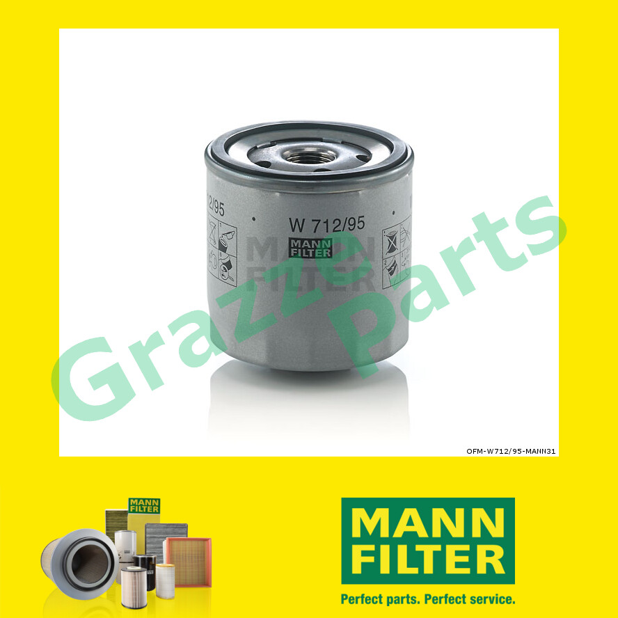 100% Original Mann Engine Oil Filter W712/95 W 712/95 for VW Volkswagen Beetle Cabrio 5C 1.2 1.4 TSI