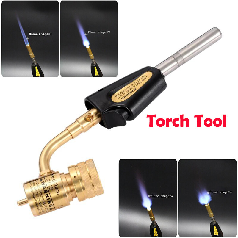 【Hàng Có Sẵn】 Gas Đèn Pin Turbo Tự Đánh Lửa, Dụng Cụ Ống Nước Hàn Hàn Propan