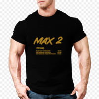 Musclemax Gym Shirt Black Color ( MX-2 ) XXL XXL XL L M