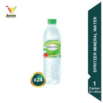 Spritzer Mineral Water 1 Carton (24 x 600ml) [KL & Selangor Delivery Only]
