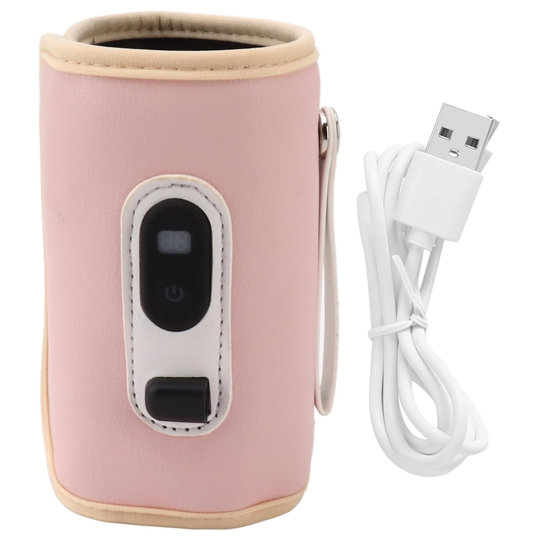 Bottle Insulation Sleeve Portable Milk Bottle Warmer for Baby Bottle Breast Milk Warmer 5 Speeds Milk Heat Keeper for Outdoor Car Travel