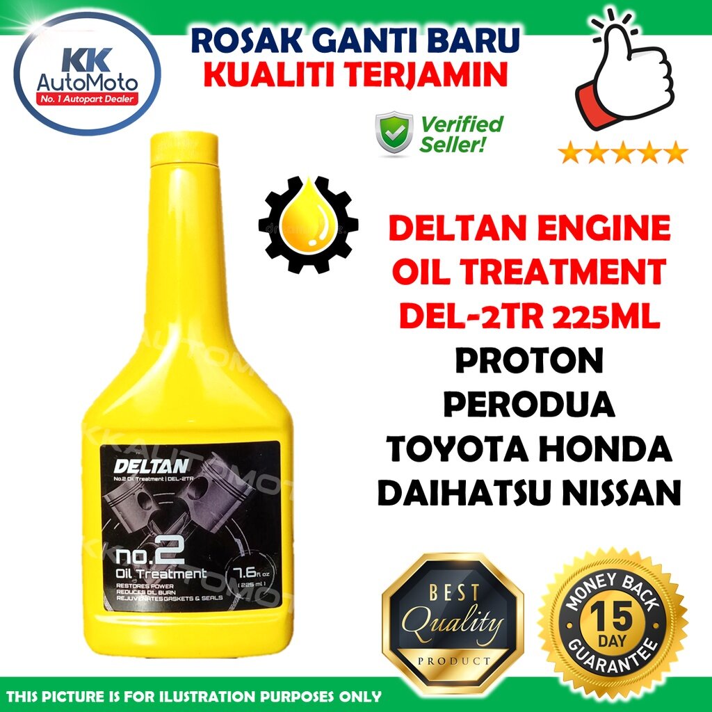 1 Bottle Deltan Engine Oil Treatment 225mL German DEL2TR [Restore