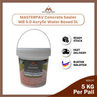 MASTERPAV WB 5.0 Acrylic Water Based 5 L Concrete floor Sealer