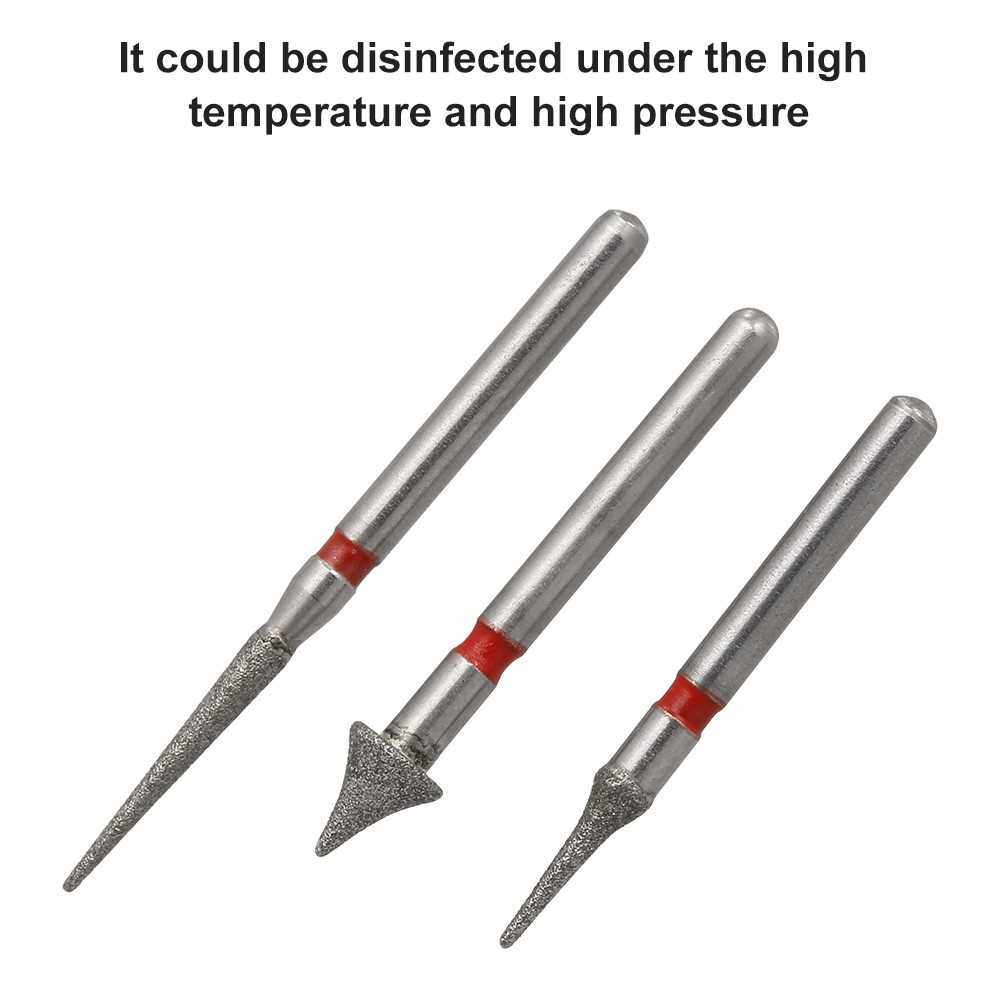 5pcs/set Dental High Speed Diamond Burs Orthodontic Interproximal Enamel Set Dentist Tools Dental Lab Material (Standard)