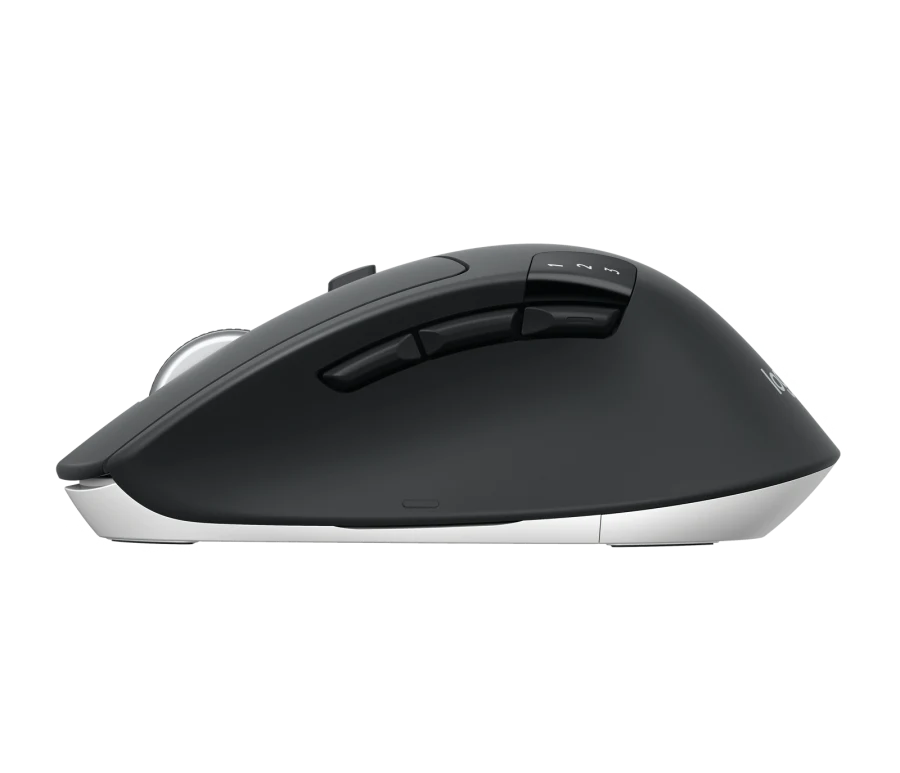 Logitech M720 Triathlon Wireless Mouse with Easy Switch Technology, Hyper Fast Scrolling, 24-Month Battery Life, Bluetooth Smart and 2.4 GHz Wireless Connection, Logitech Advanced Optical Tracking, Logitech Options and Logitech Flow Softeware Support