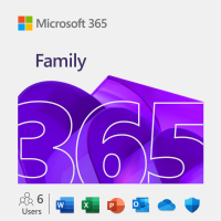 Microsoft Office 365 Family (Physical ESD Code Key) 12 Month - EP2-36890