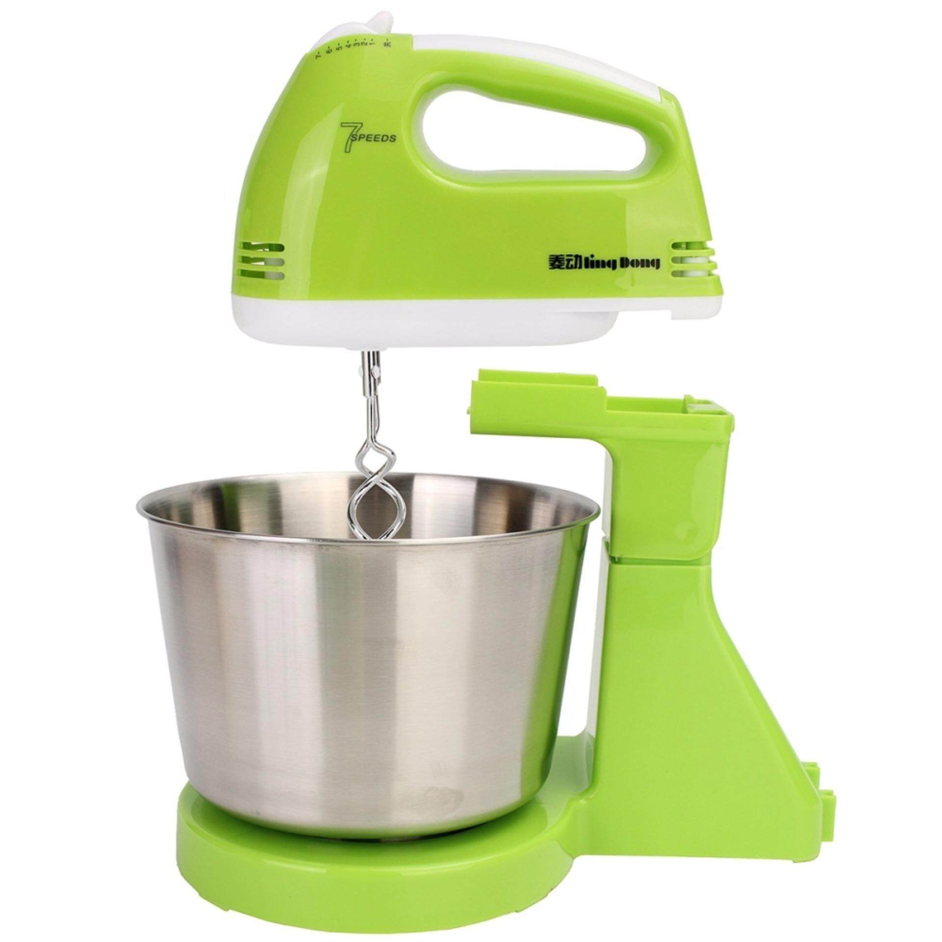 hand mixer with stainless steel beaters