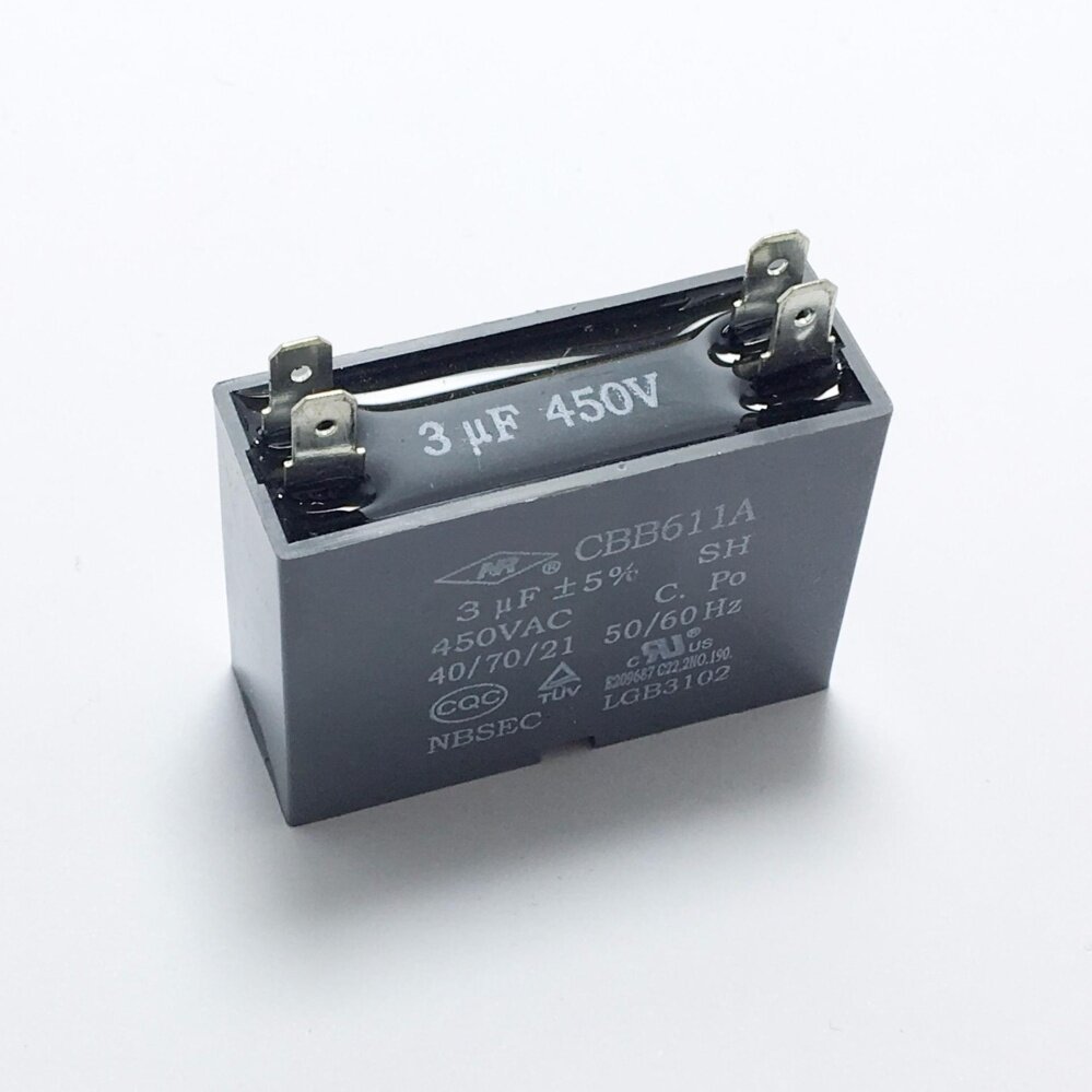 Ceiling Fan Capacitor 3 0uf For Kdk Deka Alpha Elamrk Wings