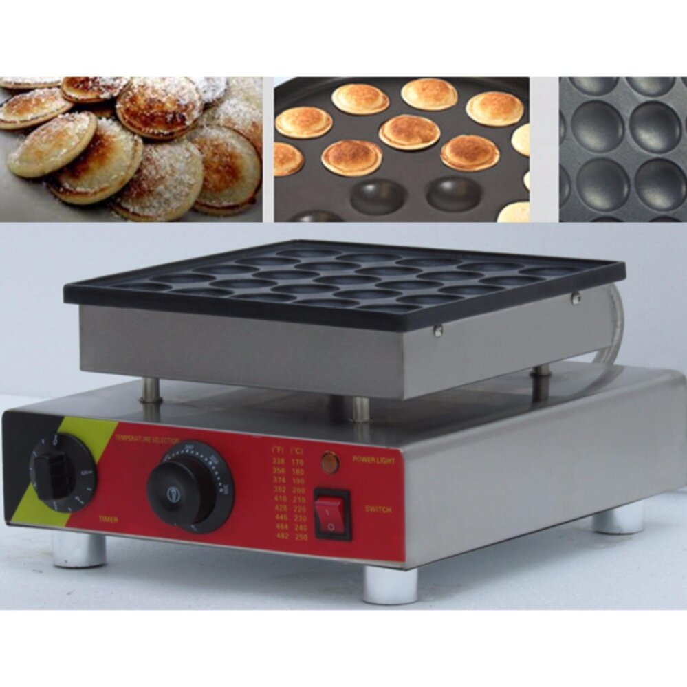 Dorayaki Dutch Mini Pancakes Poffertjes Maker Machine Electric