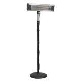 (Pre-order) Sealey Sealey High Efficiency Carbon Fibre Infrared Patio Heater 1800W/230V with Telescopic Floor Stand Model: IFSH1809R