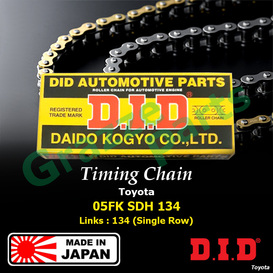 🎌 Made In Japan 💯 D.I.D DID Timing Chain 05FKSDH134 / 13506-28010 Toyota Estima 2.4 ACR30 ACR50 ACR55 1AZ-FE 2AZ-FE (134S)