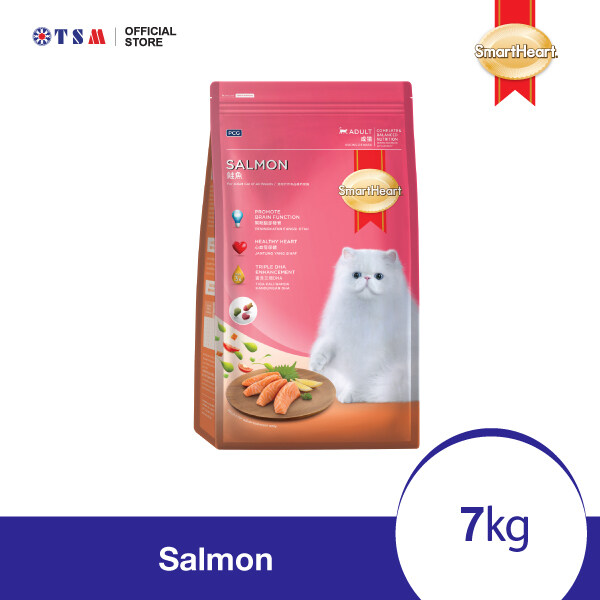 SMART HEART CAT FOOD - SALMON 7KG