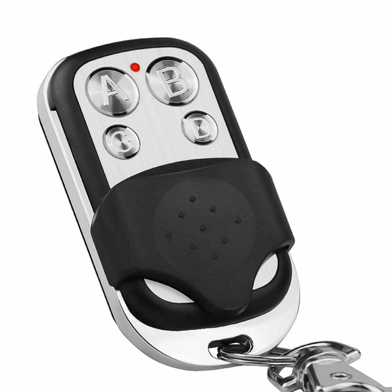 BEST SELLER 418MHz Copy Remote Controller Metal Clone Remotes 4 Buttons Cloning Key Fob Garage Duplicator Remote Control Key Fob with Cover Protection (Type 2)