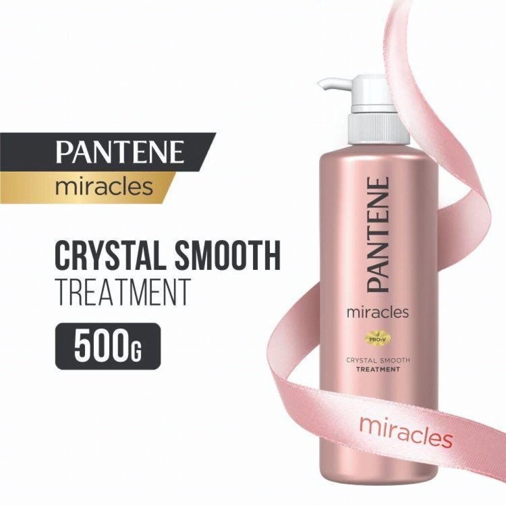 Pantene Pro-V Miracles Crystal Smooth Shampoo Treatment 500g New Arrival