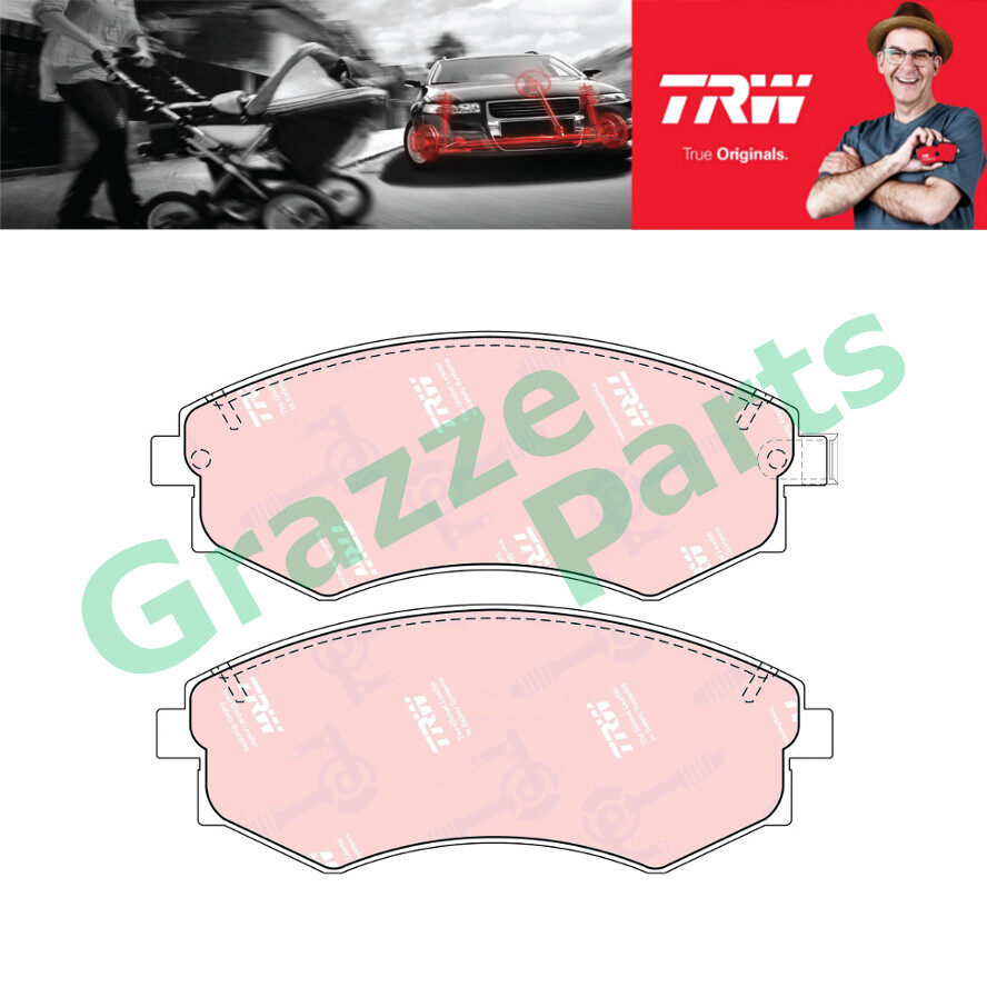 TRW Brake Pad Front for GDB3256 - Kia Optima Hyundai Elantra Sonata