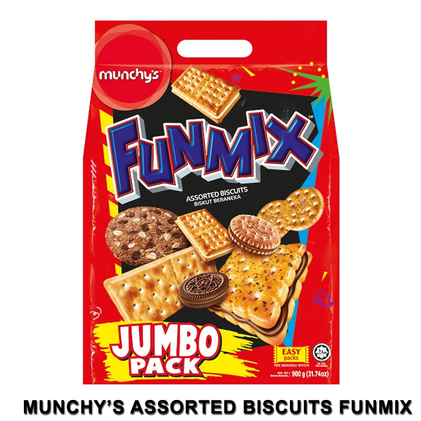 Munchy\'s Assorted Biscuits FUNMIX 900g