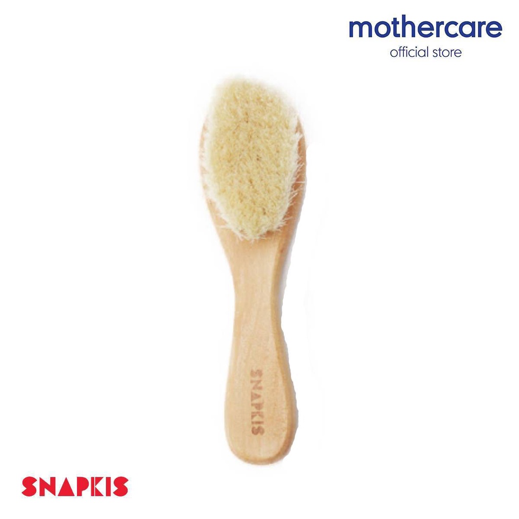 Snapkis Baby Wooden Hair Brush