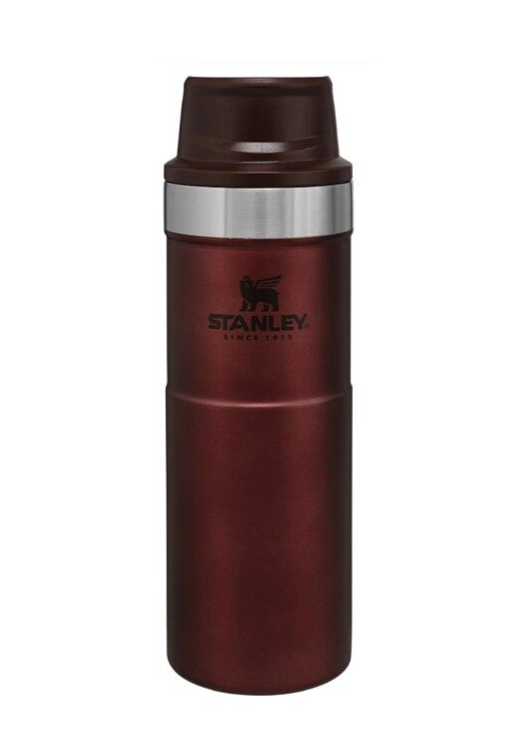 STANLEY Classic Trigger Action Travel Mug 16oz / 473ml, 20oz / 591ml - Stainless Steel Vacuum Insulated Thermos Flask Water Tumbler