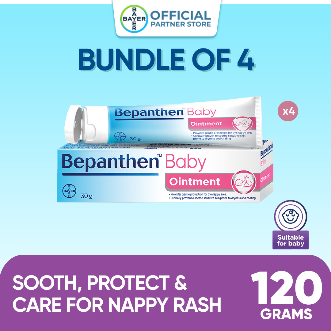 [Bundle of 4] Bepanthen Baby Ointment 30G