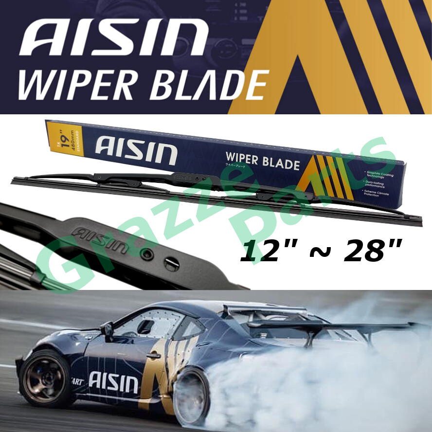 ? Original Aisin Wiper Blade for Proton Perodua Toyota Honda Nissan Isuzu Subaru Smart Mazda Ford Mitsubishi Kia Naza Hyundai Suzuki Lexus Volvo