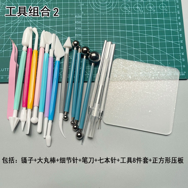 Clay Tools Soft Clay Tools Sculpting Kit Sculpt Smoothing Wax Carving Pottery Ceramic Polymer Shapers Modeling DIY Tool