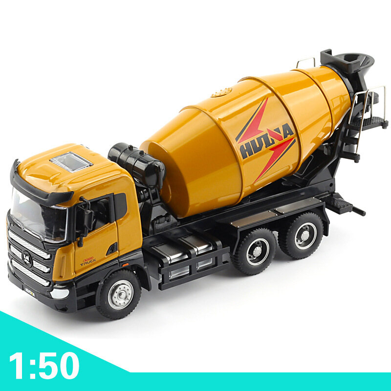 Toysmars Huina 1:50 mô hình mô phỏng bằng hợp kim trộn Mô Hình HợP Kim Xe ben mô hình