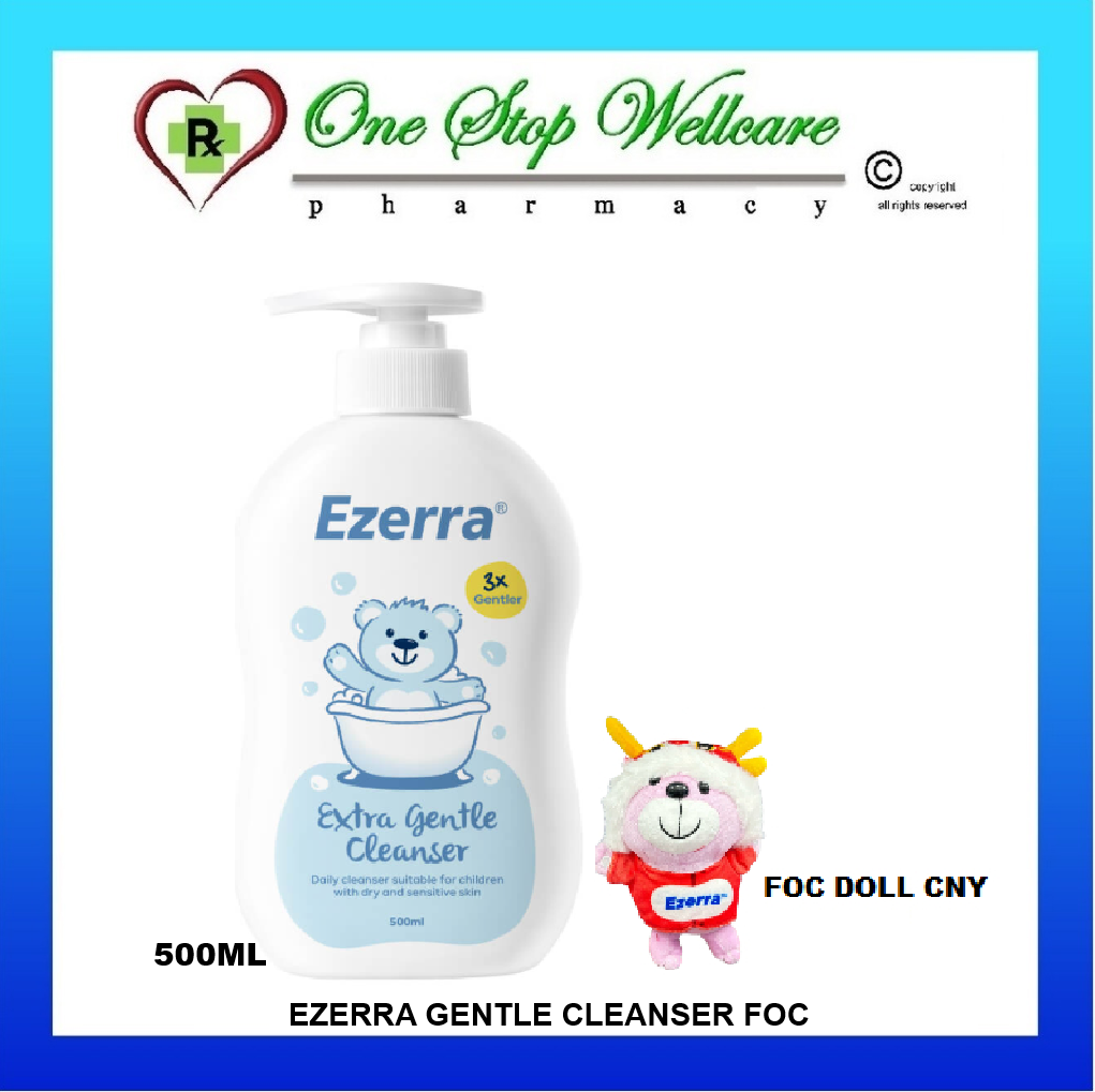 EZERRA GENTLE CLEANSER 500ML / FOC CNY DOLL (EXP:05/2029)