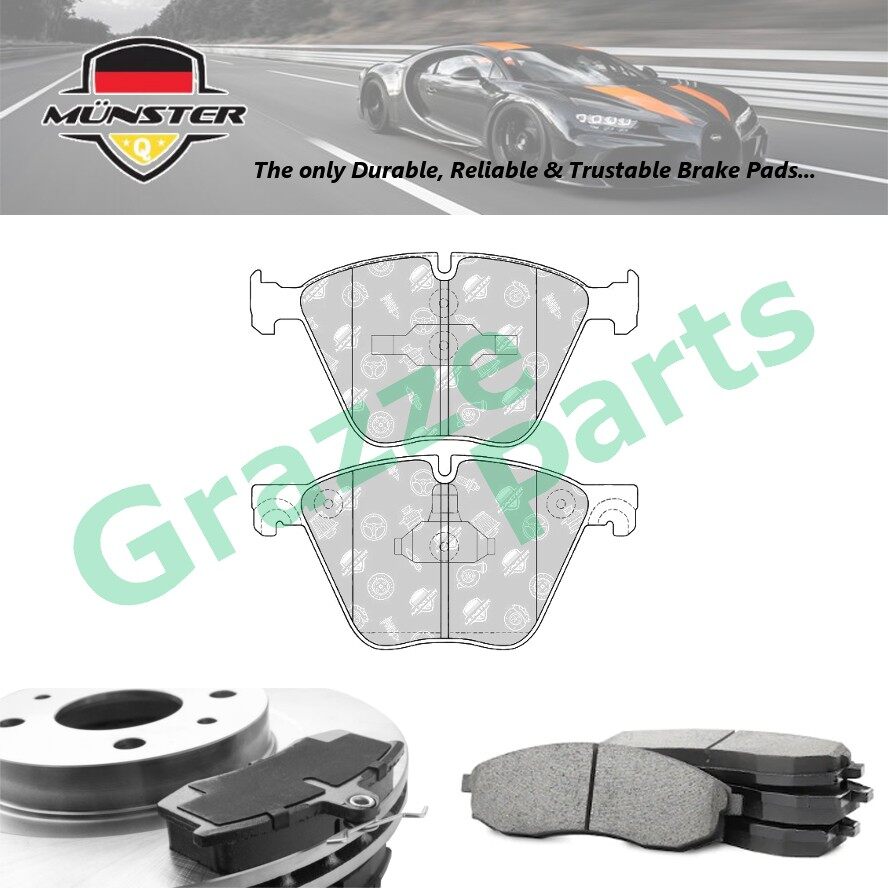 Münster Disc Brake Pad Front for BMW 7 Series F01 F02 F03 F04 750i 4.4 08'-15' N63B44A