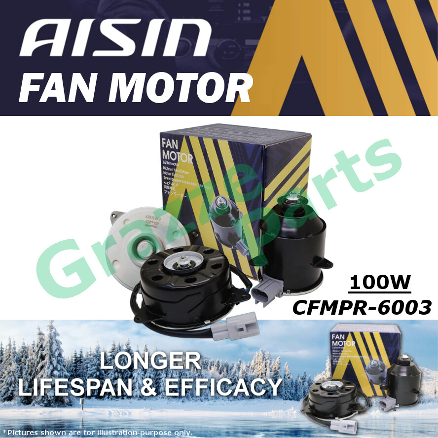 Aisin Radiator Cooling Fan Motor CFMPR6003 for Proton Exora Bold Turbo