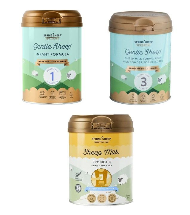 Spring Sheep Milk Step 1 Step 3 & Family Formula 700g