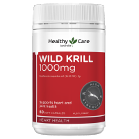 [BUY 1 GET 1 FREE] Australia Healthy Care Wild Krill Oil 1000mg Omega3【Exp:Oct-2028】澳洲磷虾油 护心护关节 中老年保健