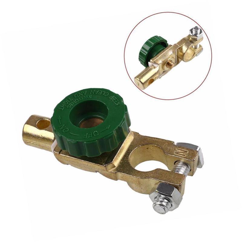 1x công tắc cắt đầu cuối liên kết ắc quy ô tô thông dụng bộ cách ly ngắt kết nối chính đầu cọc