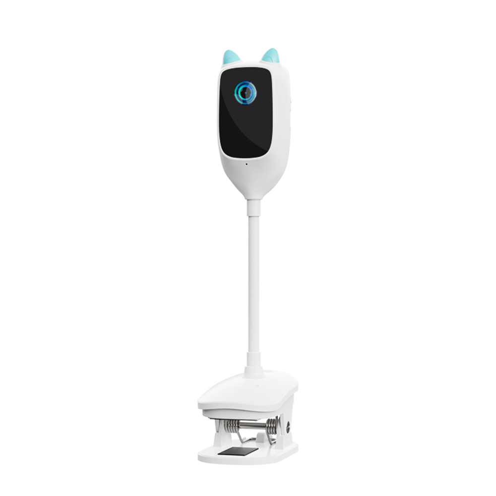 Smart Baby Monitor with Video Audio &amp Night Vision Wireless HD Camera with Real-Time Cry Detection Alert 2-Way Audio and APP for Phone Secure Infant Child Room Monitoring