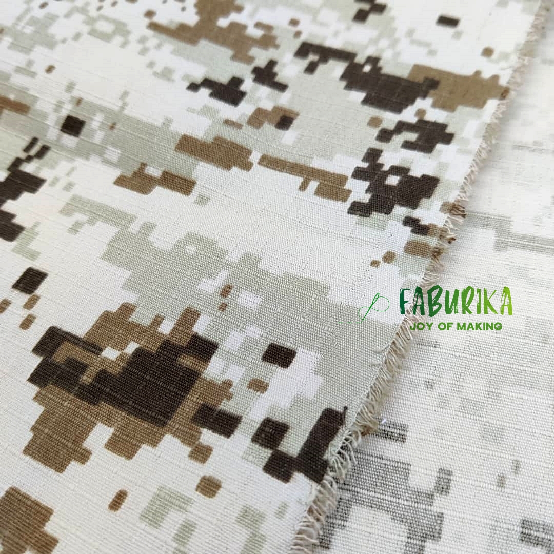 Ripstop Digital Camouflage Fabric