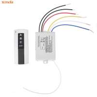 220V 3 Channel Wireless Digital Remote Control Switch for Lamp Light