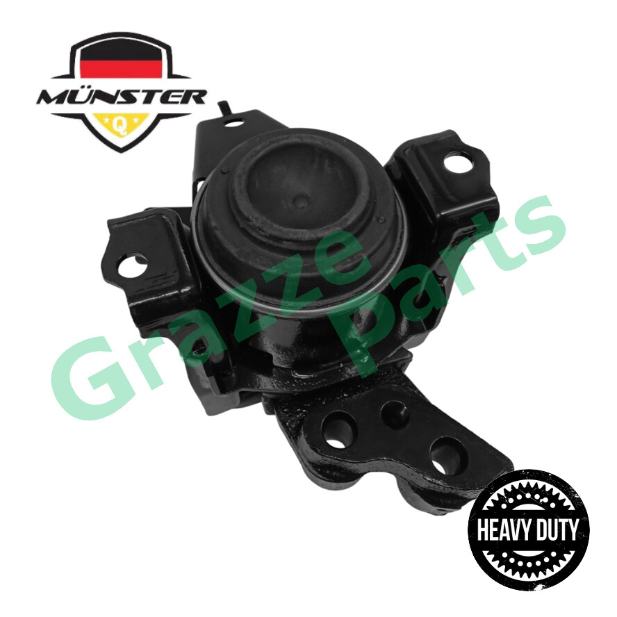 (1pc) Münster "Heavy Duty" Engine Mounting Right 12305-BZ161 for Perodua Axia 2 Bezza 1.0 Auto 1KR-VE VVT-i 2017-onwards