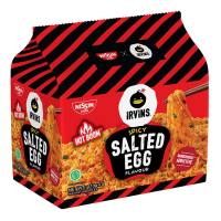 (Halal) Nissin Irvins Salted Egg / Salted Egg Spicy / Mala Salted Egg Instant Noodles (Dry) 日清IRVINS鹹蛋味即食干撈麵