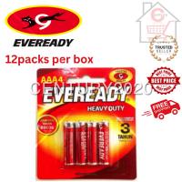 EVEREADY AA/AAA Battery Heavy Duty R6 AA/AAA Battery 1015 BP4 12packs/box