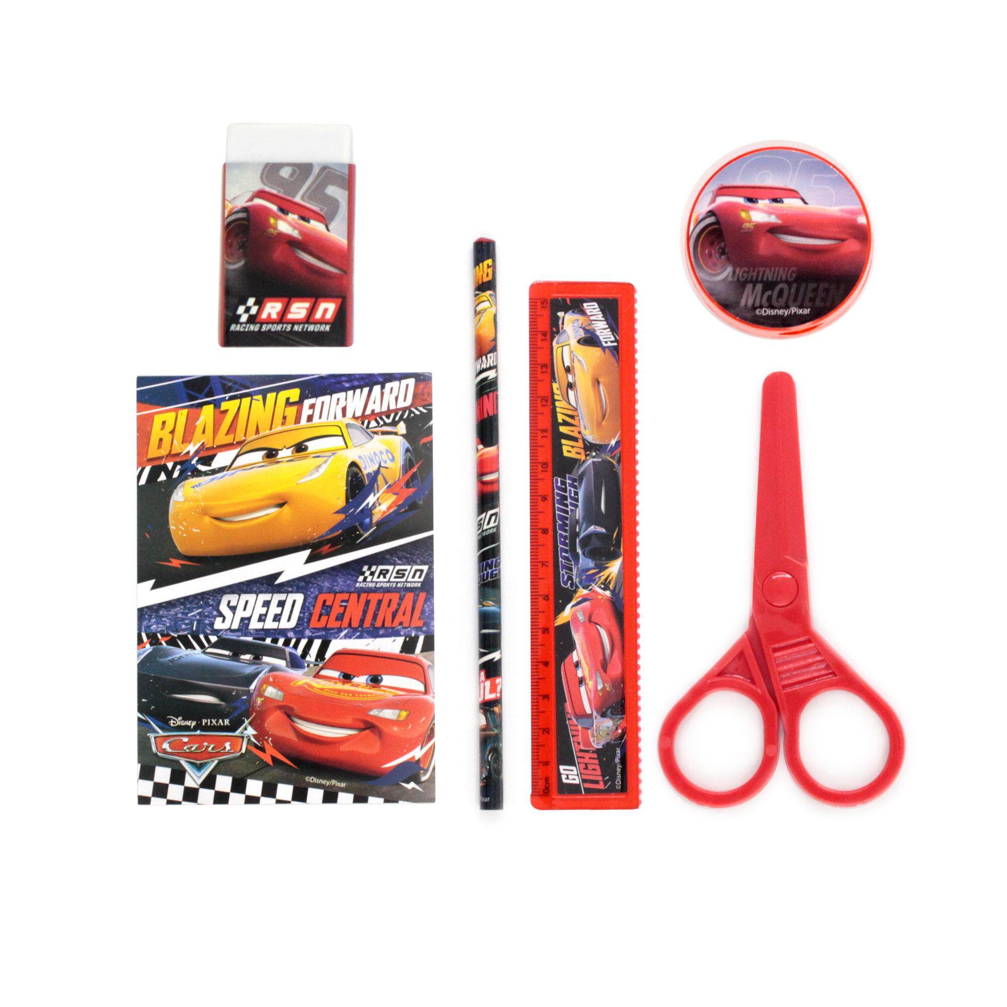 disney cars stationery set