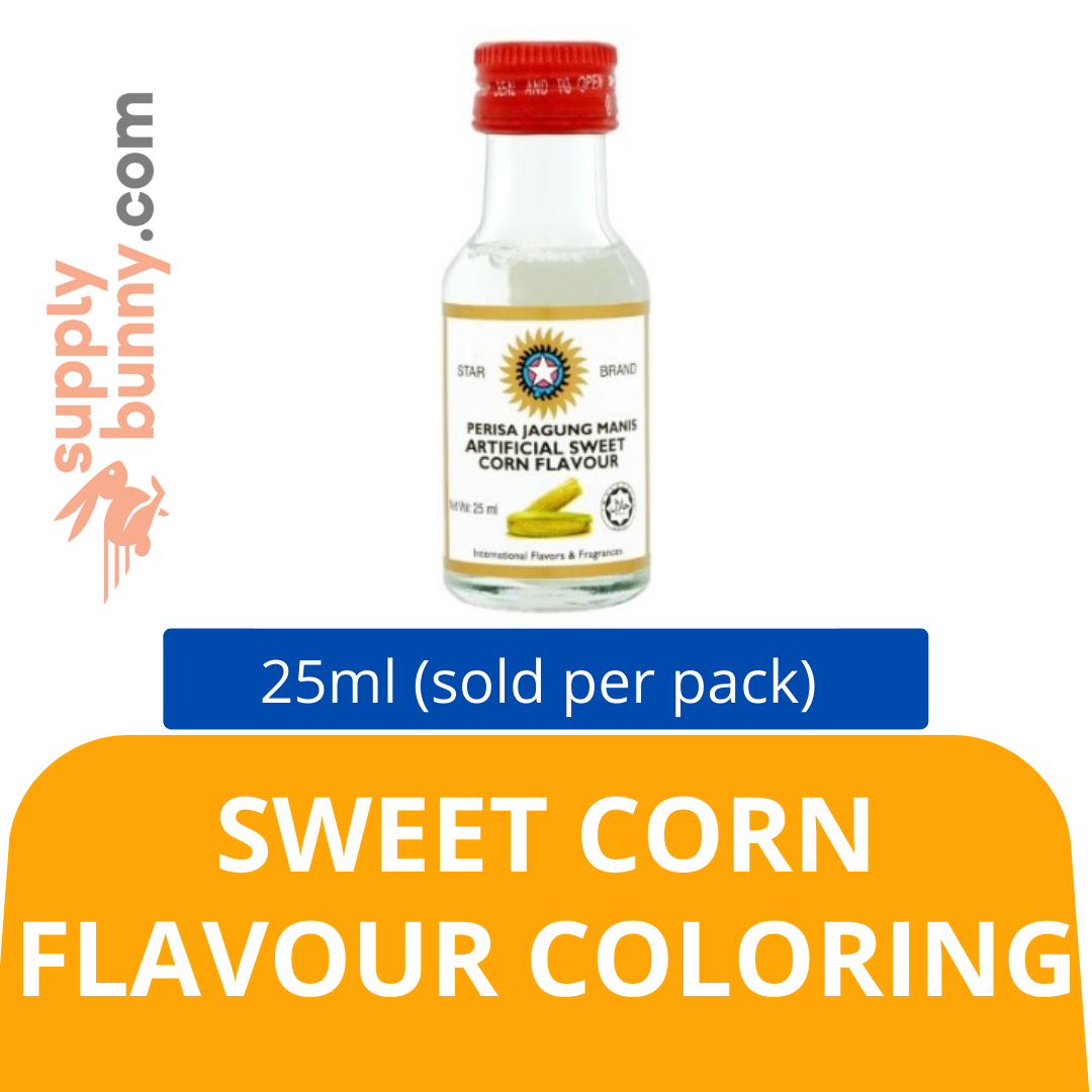 Sweet Corn Flavour Coloring 25ml (sold per bottle) 食用色素(甜玉米味) PJ Grocer Pewarna Jagung Manis