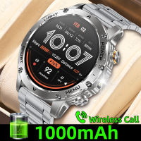 LIGE Outdoor Sports Smart Watch Men New GPS  AMOLED Screen LED Flashlight Heart Rate Waterproof Bluetooth Call 1000mAh Smart Watch For Men + Box