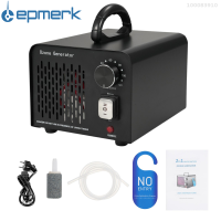 Lepmerk 2-in-1 with Air and Water Modes 40000mg/h O₃ Ozone Machine Ionizer Air Purifier Commercial & Industrial Deodorizer for Water Home Cars Office Basement Garage Pets Smoke