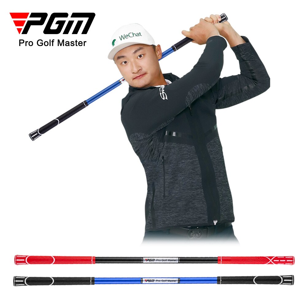Pgm Hgb013 gậy tập gôn Exerciser Ma Thuật Tác động Stick ống nhôm + Mùa Xuân + Miếng đệm cao su Người Mới Bắt Đầu Tập Luyện Trong Nhà Huấn Luyện Viên Supplie