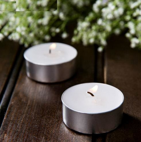 Unscented Tealight Candle - Lilin Bulat 10pcs