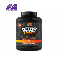 [Expiry Jun 2028] Muscletech Nitro Tech Ripped Chocolate Fudge Brownie 4lbs (1.81kg)