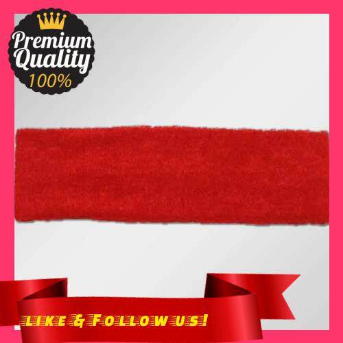 People's Choice Sport Headband Stretchy Sweat Band Hair Band for Yoga Workout Basketball Gym (Red)