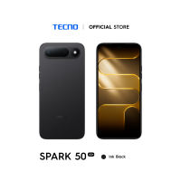 TECNO SPARK 50 5G+ Smartphone (12GB* + 128GB) Massive Battery 6500 mAh / Super Charge 45W / IP 64 / 120 Hz 6.78″ / FlashSnap 50MP AI Camera / Mediatek Dimensity 6400 5G+