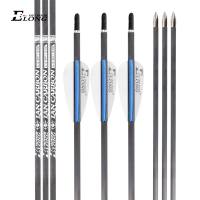 ELONG PURE CARBON ARROW 4.2mm IAN-1 STRAIGNESS 0.003+/- (6BATANG ARROW) FOR TARGET SHOOTING