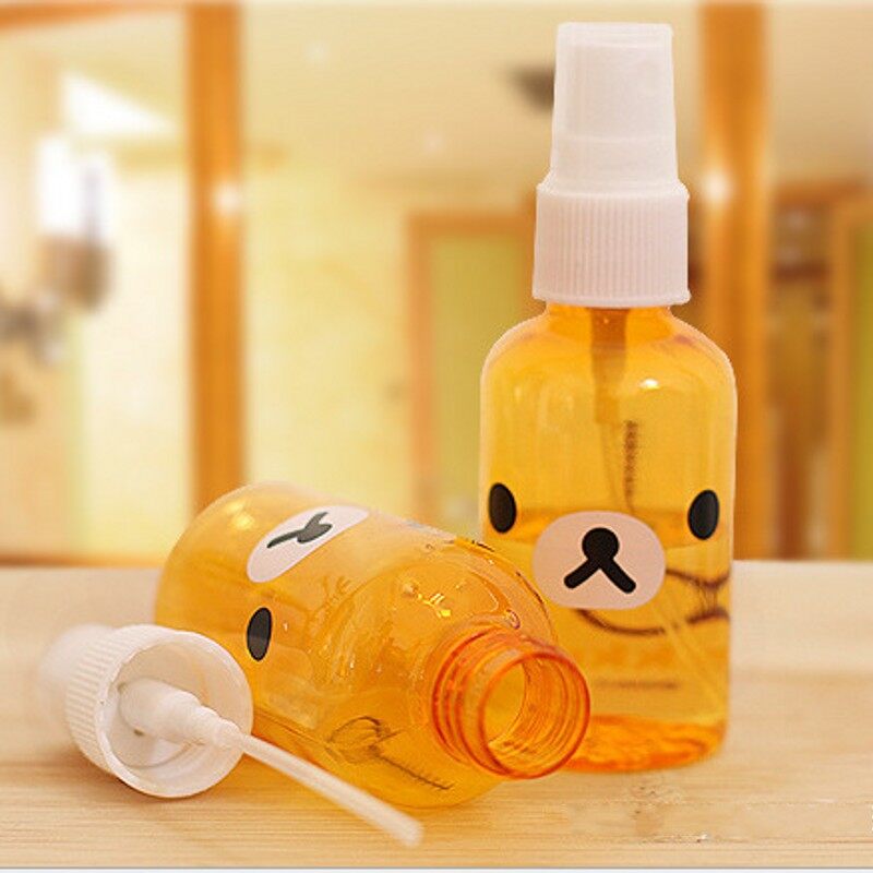[Jealous Girl] 30ml/50ml/100ml Transparent Empty Spray Bear Spray Bottle with Scale Mini Plastic Refillable Container Reusable Travel Bottle ราคา 18 บาท*ส่งฟรี